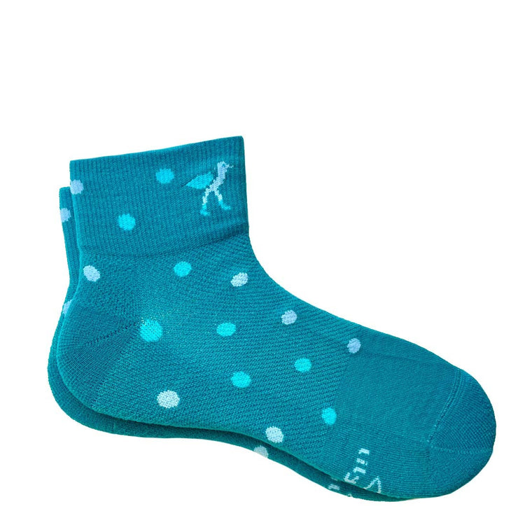 Bobby Sox - Dots-a-Plenty Teal